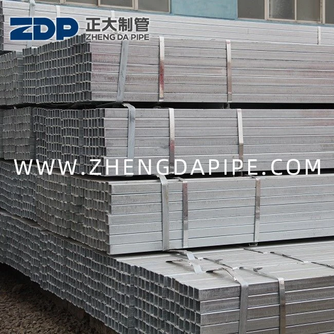 ASTM A500 GI Rectangular Steel Pipe