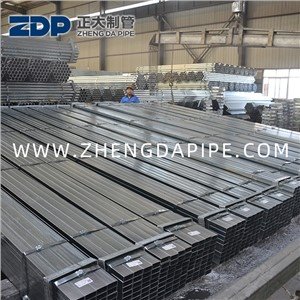 20X20 200X200 Pre Galvanzied Rectangular Pipe
