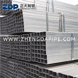 20X40 200X400 GI Rectangular Steel Pipe