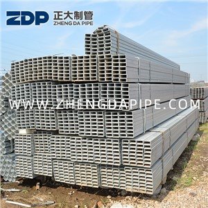 ASTM A500 Pre Galvanzied Rectangular Pipe