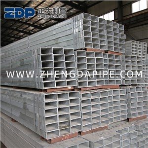 MS863 GI Square Steel Pipe
