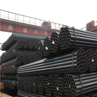 Carbon Steel Straight ERW Welded Black Steel Round Tube
