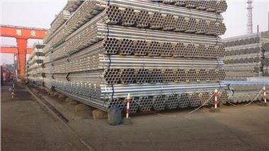 Hot Dip Galvanized Round Steel Pipe GI Pipe Pre Galvanized Steel Pipe